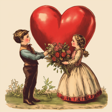 Valentine Sign Vintage Dco-02178 For Wreath 10X10’’ Metal